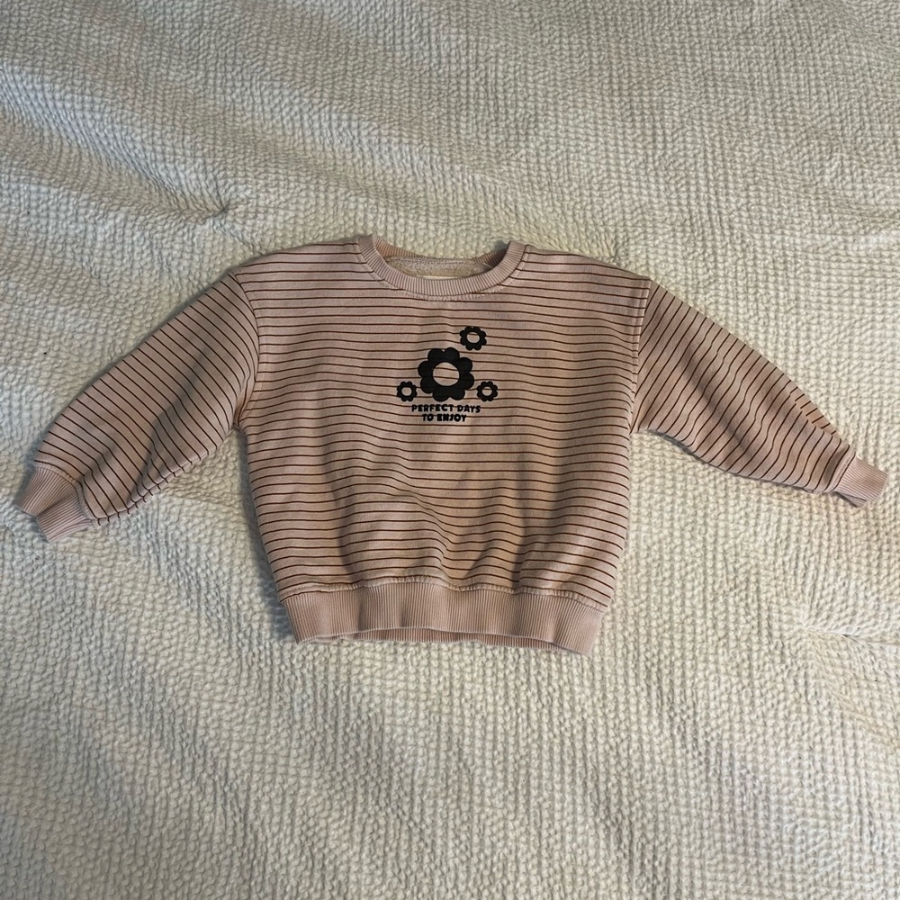 Striped Zara sweatshirt